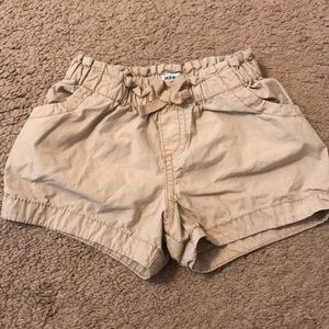 Old navy toddler girl khaki shorts